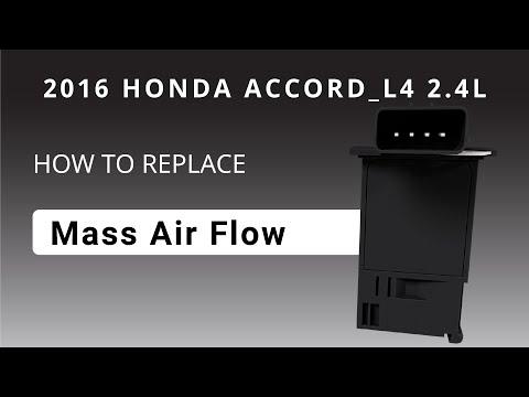 How to Replace the Mass Air Flow (MAF) Sensor on a 2003-2017 Honda Accord (Engine: Inline 4 2.4L)