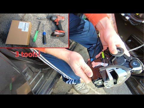 How to replace door lock actuator. Toyota corolla