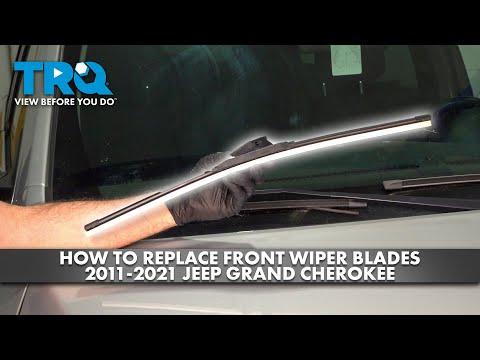 How to Replace Front Windshield Wipers on a 2011-2021 Jeep Grand Cherokee