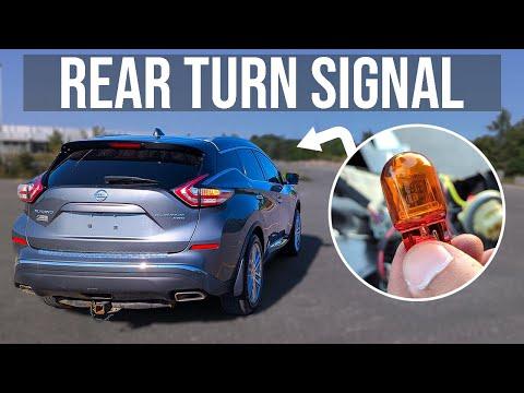 How to Replace Rear Turn Signal Bulbs on a 2016 Nissan Murano (Tail Light Guide)
