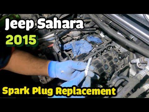 How to replace spark plug on Jeep Wrangler 2015