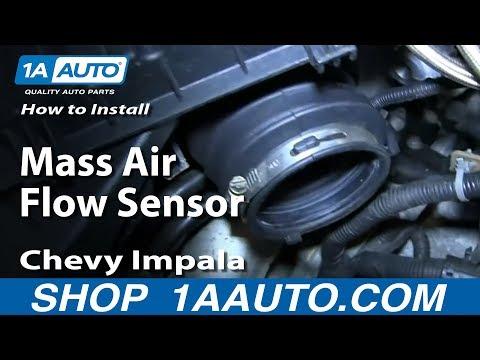 How to Replace Mass Air Flow Sensor 06-09 Chevy Impala