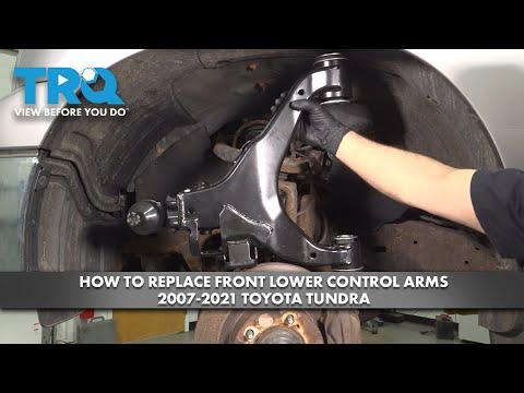How to Replace Front Control Arms on a 2016 Toyota Tundra