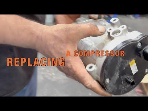 How to Replace the A/C Compressor on a 2019 Toyota Camry Hybrid