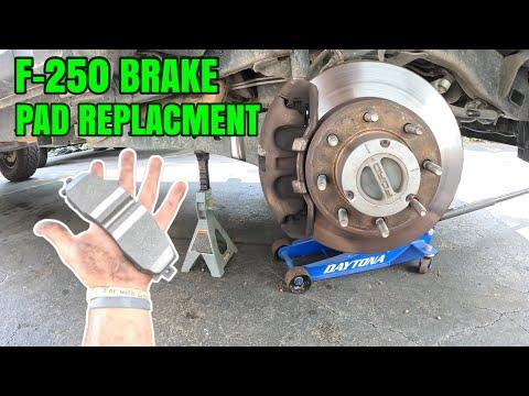 How to Replace Front Brake Pads on a 2013-2024 Ford F-250 Super Duty (DIY Guide)