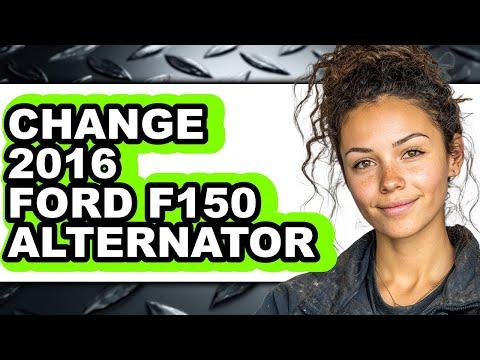 How To Change 2016 Ford F150 Alternator - Step By Step