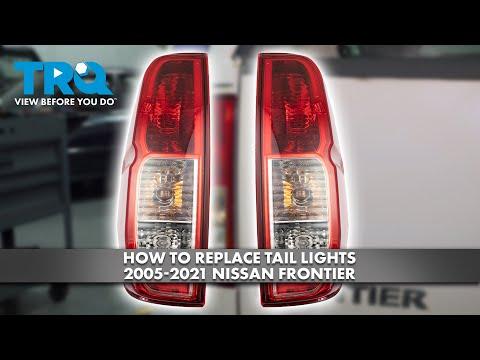 How to Replace Tail Lights 2005-2021 Nissan Frontier