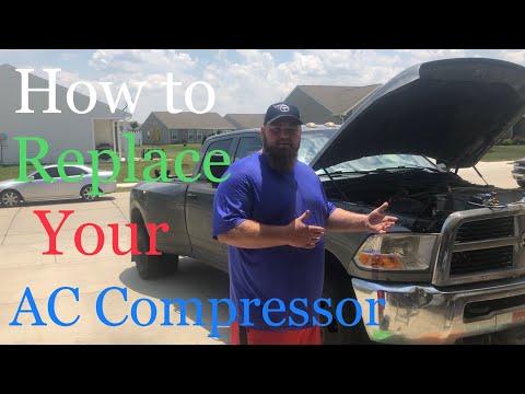 AC Compressor Replacement - Ram 3500 6.7 Cummins