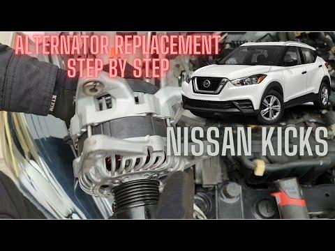 How to Replace the Alternator on a 2018-2023 Nissan Kicks (Engine: Inline 4 1.6L)