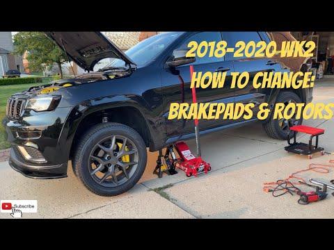 How to change Brake Pads &amp; Rotors | 2018-2020 Jeep Grand Cherokee