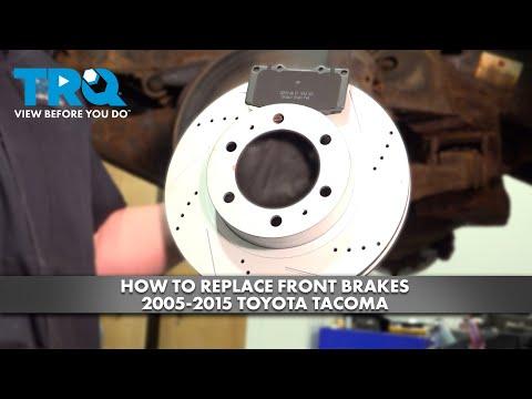 How to Replace Front Brake Pads on a 2016-2025 Toyota Tacoma (Step-by-Step Guide) (Trim: Base)