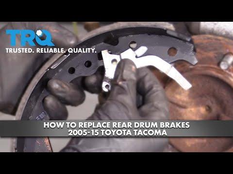 How to Replace Rear Drum Brakes 05-15 Toyota Tacoma