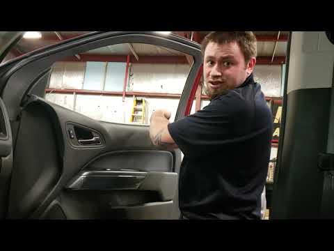 Chevy Colorado door panel removal
