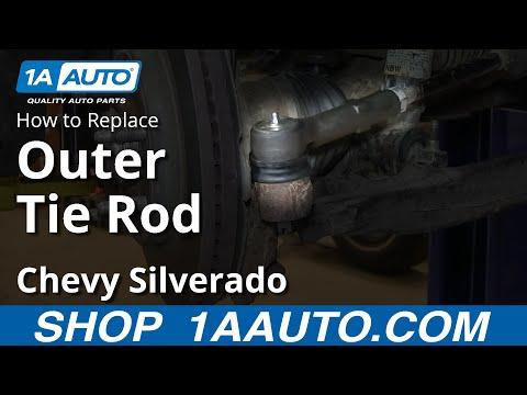 How To Replace Outer Tie Rods 07-13 Chevy Silverado