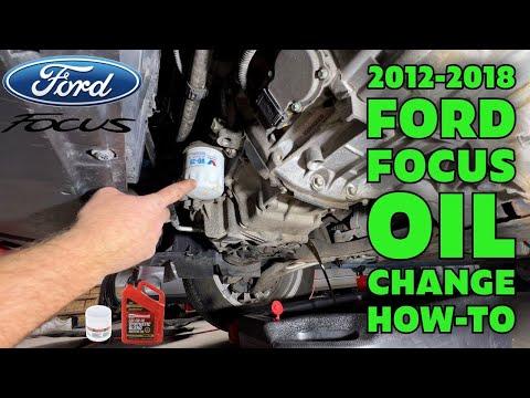 2012-2018 Ford Focus Oil Change How-To