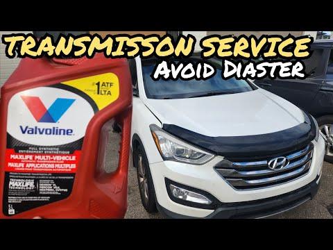 Hyundai Santa Fe 2013 to 2018 - Transmission Fluid Change