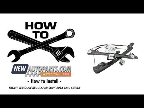How to Install - Front Window Regulator  2007-2013 GMC Sierra