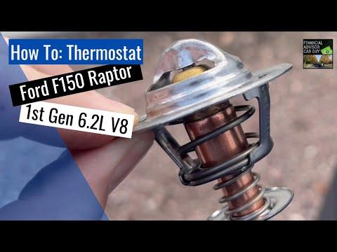 How to Replace the Thermostat on a 1997-2014 Ford F-150 (Cooling System Repair Guide) (Engine: V8 6.2L)