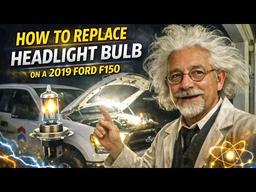 HOW TO REPLACE HEADLIGHT BULB ON A 2019 FORD F150