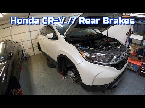 2017-2022 Honda CR-V | Rear Brake Pads/Rotors | Electric Parking Brake