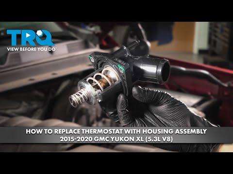 How to Replace Thermostat with Housing Assembly 2015-2020 GMC Yukon XL (5.3L V8)