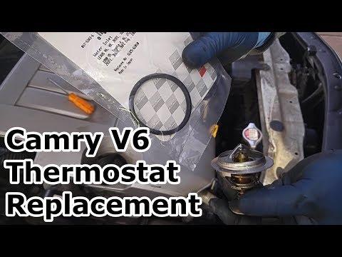 Thermostat Replacement - Toyota Camry V6 (2GR-FE)