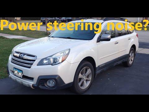 Subaru Outback power steering pump replacement