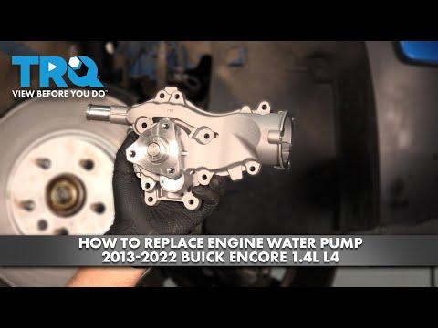 How to Replace the Water Pump on a 2013-2016 Buick Encore 1.4L Turbo (DIY Guide) (Trim: Premium | Engine: Inline 4 1.4L)
