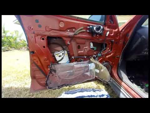 2011 nissan juke window motor and regulator replacement