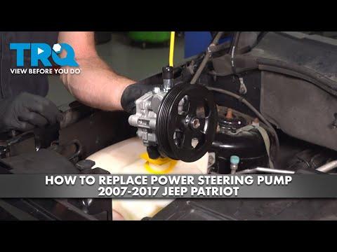 How to Replace the Power Steering Pump on a 2007-2016 Jeep Patriot (Engine: Inline 4 2.0L)