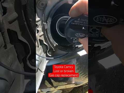 How to Replace the Fuel Cap on a 1999-2024 Toyota Camry (Fix EVAP Leak & Check Engine Light) (Engine: Inline 4 2.5L)