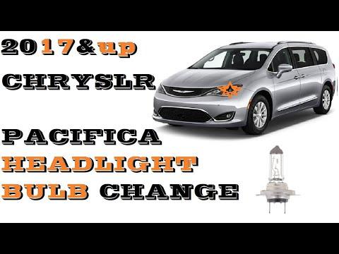 How to Replace Both Headlight Bulbs on a 2017-2024 Chrysler Pacifica (Low/High Beam)