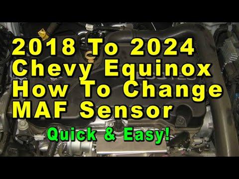 How to Replace the MAF Sensor on a 2017 Chevrolet Equinox