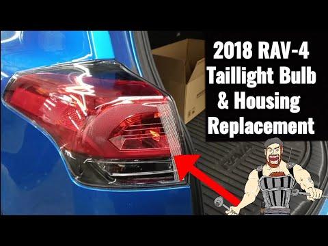 How to Replace Both Taillight Bulbs on a 1998-2021 Toyota RAV4 (Trim: SE)