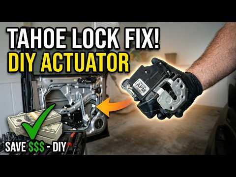How to Replace the Front Door Lock Actuator on a 2015-2019 Chevrolet Suburban