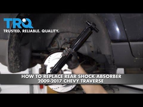 How To Replace Rear Shocks 2009-2017 Chevy Traverse