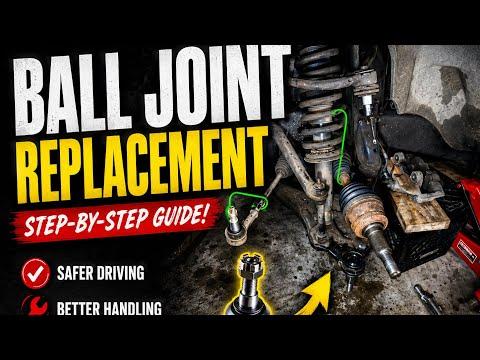 How to replace a Ball Joint - Replacing the lower ball joints on my 2018 Chevrolet Colorado.