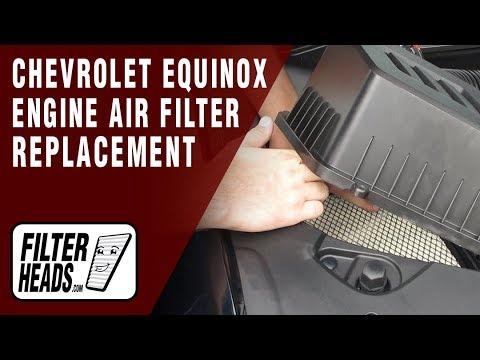 How to Replace Engine Air Filter 2011 Chevrolet Equinox L4 2.4L | TA36131, AF3138