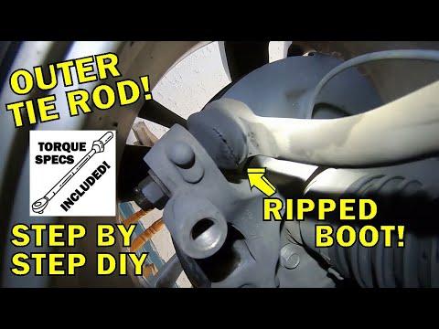 How to Replace the Outer Tie Rod End on a 2018 Nissan Altima