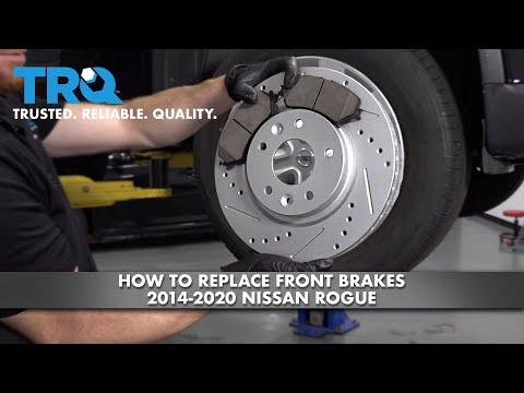 How to Replace Front Brake Pads on a 2014-2020 Nissan Rogue (Engine: Inline 4 2.5L)