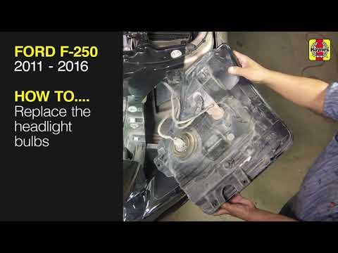 How to Replace Both Headlight Bulbs on a 2005-2023 Ford F-250 Super Duty