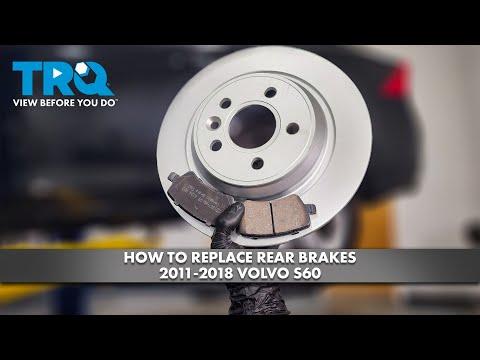 How to Replace Rear Brakes 2011-2018 Volvo S60