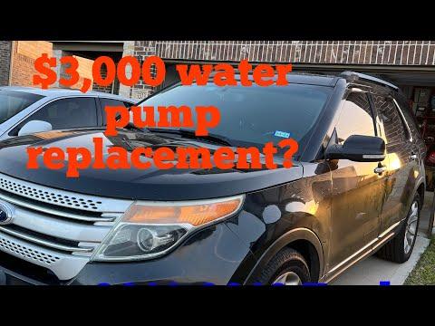 How to Replace the Water Pump on a 2011 Ford Explorer 3.5L V6 (Timing Chain Driven)
