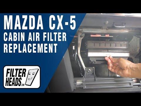 How to Replace Cabin Air Filter 2013 Mazda CX-5 | AQ1231