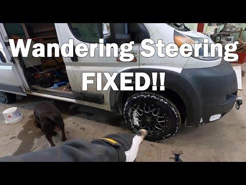 How to Replace the Front Outer Tie Rod End on a 2016 Ram ProMaster 1500