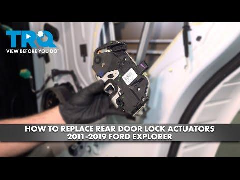 How to Replace Rear Door Lock Actuators 2011-2019 Ford Explorer