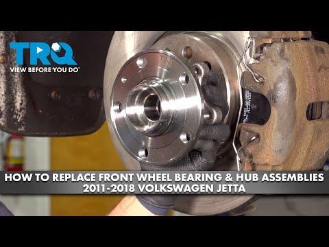 How to Replace Front Wheel Bearing &amp; Hub Assemblies 2011-2018 Volkswagen Jetta