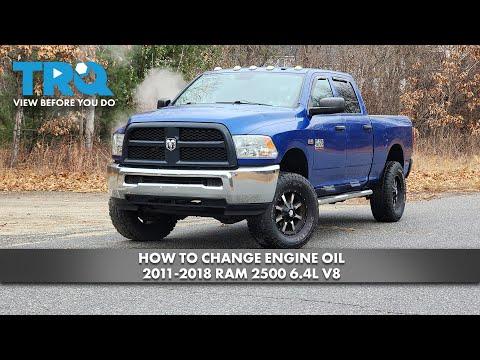 How to Change Engine Oil & Oil Filter on a 2011-2022 Ram 2500 6.4L HEMI (Engine: V8 5.7L)