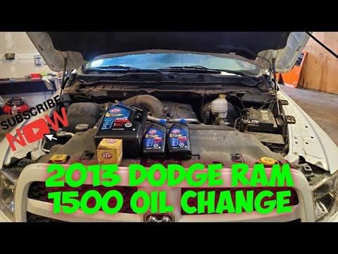 How to: Do an Oil Change on a 2013 Dodge Ram 1500