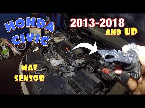 How to replace MAF sensor on 2018 honda civic